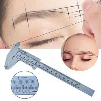 Практичный штангенциркуль, регулируемая минималистичная прозрачная шкала