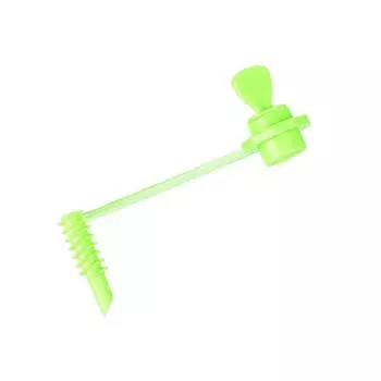 Практичный спиральный слайсер для нарезки цветов, картофеля, моркови, овощей, кухонный инструмент зелёный