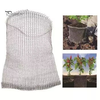 Практичный термостойкий сетчатый мешок для защиты растений от грызунов, защитная сетка для корней растений, товары для дома 2XL