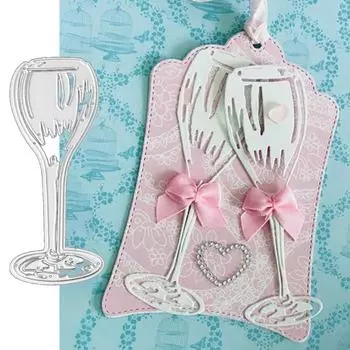 Практичный трафарет для резки бокала для вина, прочный