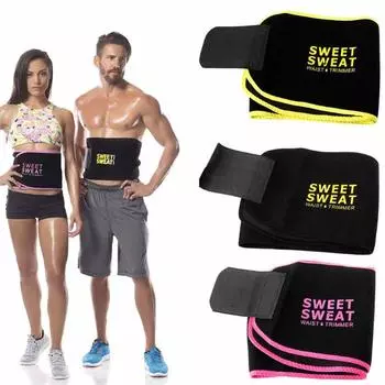 Практичный триммер для талии и живота, пояс для похудения, пот, формирователь тела, обертывание, красота талии, WG21IL42a M жёлтый