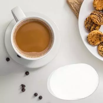 Практичный универсальный профессиональный удобный простой в эксплуатации неотбеленный фильтр для кофе для домашней фильтровальной бумаги 51mm