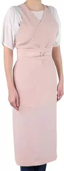 Практика чайной церемонии японская длинная [KISSAKO] одежда, одежда, кейко, женский фартук, жилет, платье, [Патент находится на рассмотрении] (Розовый, М) розовый