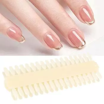 Практика маникюра Легко переносить Превосходный Ультралегкий Прозрачный Цветной Дисплей для Нейл-арта Накладные Типсы Доска для демонстрации лака для ногтей прозрачный