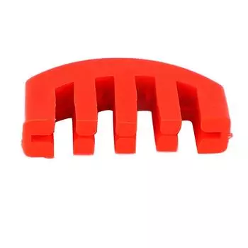 Практика на скрипке Mute Rubber Компактный аксессуар для музыкальных инструментов для 4/4 3/4 1/2 1/4 Звукоподавление скрипки Красный