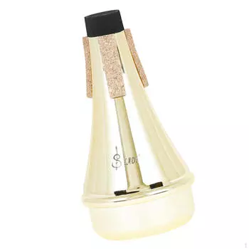 Практика Trumpet Mute Straight Традиционный профессиональный вау для gold