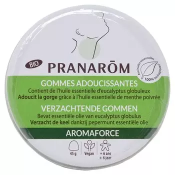 Pranarom Aroma Force Gummy Эвкалипт Мята 45 г