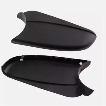 Правая левая пара нижних накладок на зеркало заднего вида для Vauxhall Astra H MK5 04-13 WST чёрный