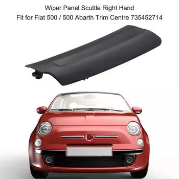 Правая панель стеклоочистителя, подходит для Fiat 500/500 Abarth Trim Center 735452714 right чёрный