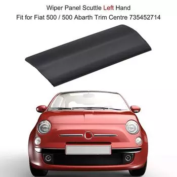 Правая панель стеклоочистителя, подходит для Fiat 500/500 Abarth Trim Center 735452714 right чёрный