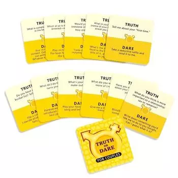 Правда или действие Муж и жена Интимная интерактивная карточная игра «Слова любви»