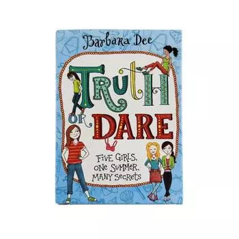 Правда или Действие: Романтическая карточная игра «Построение отношений» Настольная вечеринка Пять девушек Одно лето Множество секретов