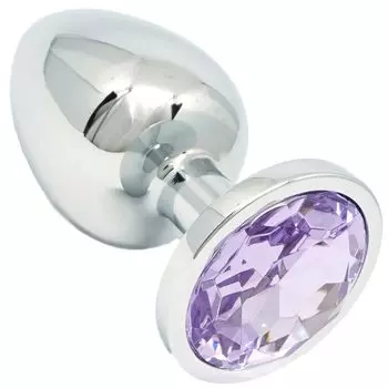 Praxia Anal Jewelry Anal Plug Anal Expansion Anal Training Anaru Light Purple Light Purple L Size Diameter 4cm
