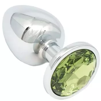 Praxia Анальные украшения Анальная пробка Анальное расширение Анальная тренировка Anaru Светло-зеленый Светло-зеленый Размер L Диаметр 4 см