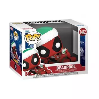 Праздничная фигурка Marvel Deadpool Funko Holiday DEADPOOL WITH HOT COCOA Funko POP! Marvel- БОП!