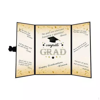 Праздничная памятная книга для выпускников чёрный