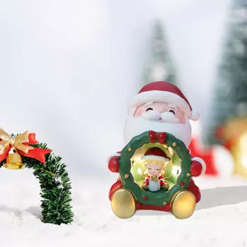 Праздничная скульптура Санта-Клауса для домашнего декора Girl Inside