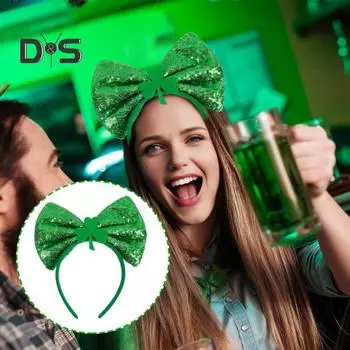 Праздничная вечеринка повязка на голову шляпа фетр блестящая ткань пластик легкий ободок для волос полосы фотобудка косплей реквизит 1pc