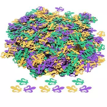 Праздничная вечеринка Упаковка конфетти Заполните украшение Блестки для карнавала во вторник на Масленицу