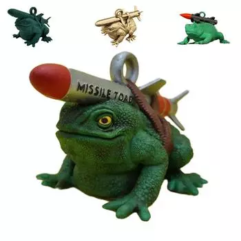 Праздничное украшение в виде ракеты, раскрашенная ракета, забавные украшения в виде ракеты, раскрашенная ракета One Size