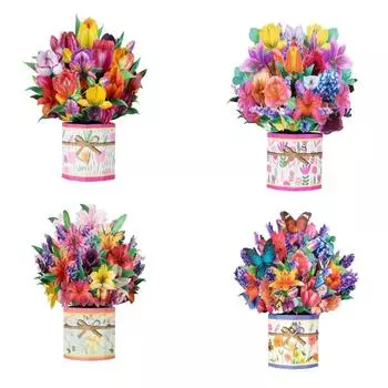 Праздничные открытки с изображением бабочек Открытки на День матери 3D-открытка с благословением X3UC