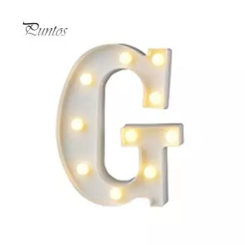 Праздничные предметы романтические 3D 26 букв алфавита 0-9 цифры светодиодный шатер настенный подвесной ночник C