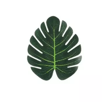 Праздничные принадлежности для свадебного декора, многоразовые тропические пальмовые листья, украшения, искусственная тропическая пальма 5.9 inch,type1