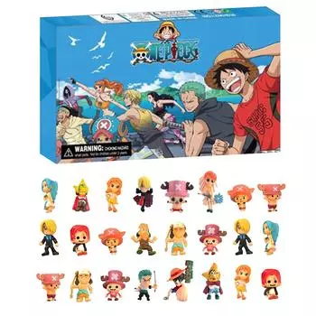 Праздничный календарь содержит 24 подарка, фестивальные милые фигурки кукольный адвент-календарь, фестивальный календарь обратного отсчета с игрушками-сюрпризами, FestivalCollec One Size