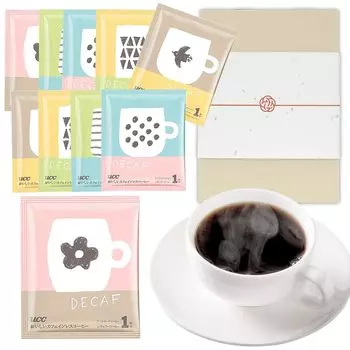 Праздничный подарок на кофе без кофеина Подарок на день рождения Капельный кофе в коробке Подарочная упаковка