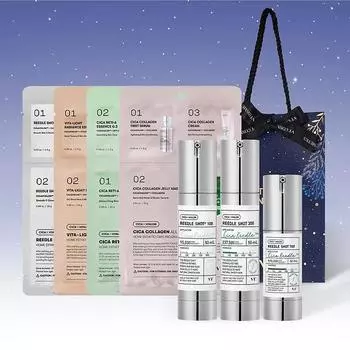 Праздничный ПОДАРОК VT Riddle Shot 100, 300, 700 Набор из 3 предметов (+4 вида 3-шаговых масок в подарок)