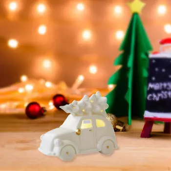 Праздничный светодиодный рождественский декор миниатюрный ландшафтный орнамент для дома Car