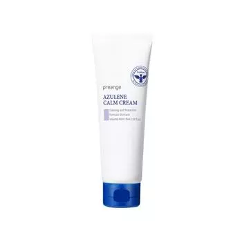 PREANGE Azulene Calm Cream 80ml - Успокаивающий крем с азуленом