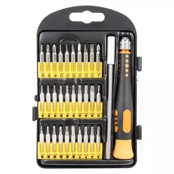 Precision screwdriver set 30 types of bits handle extension bar set E-Value + + 32-piece EPS-652