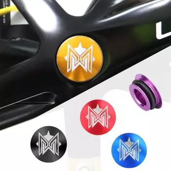 Прецизионная обработка кривошипа с ЧПУ, пылезащитный чехол, встроенные полезные детали велосипеда, пробка кривошипа синий