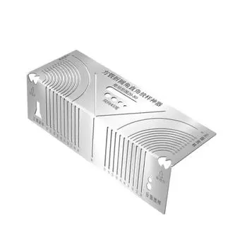 Прецизионные инструменты для создания прямых углов и маркировки, инструменты для создания углов и маркировки, инструменты для резки чертежей линий здания One Size