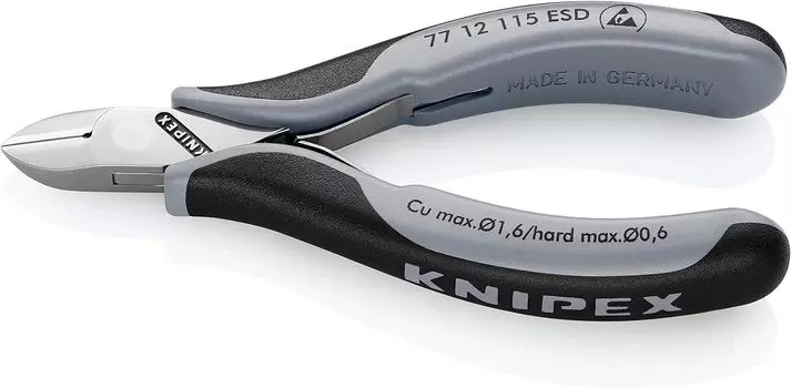 Прецизионные кусачки KNIPEX ESD 115 мм 7712-115ESD