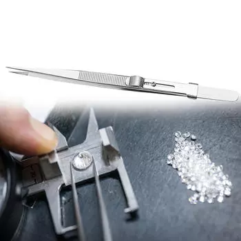 Прецизионные пинцеты, ювелирные инструменты, профессиональный инструмент для изготовления ювелирных изделий с заостренным кончиком Straight