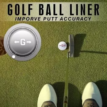 Прецизионный маркер для мяча для гольфа, аксессуары для гольфа, DIY маркер для гольфа, вкладыш для мяча для гольфа, инструмент для выравнивания мяча, инструмент для идентификации мяча A