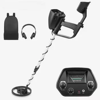 Прецизионный металлоискатель для наружных исследований Металлоискатель для археологии Металлоискатель под подземными сокровищами Детекторы золота Искатели-искатели чёрный