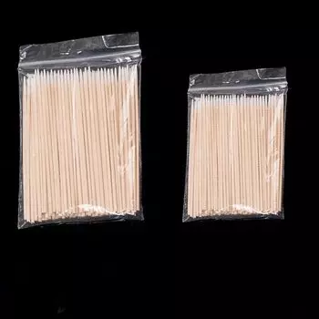 Прецизионный набор ватных палочек из хлопка, пластика, большой размер, ватные палочки для рисования ногтей, 500, ультратонкие палочки, модели, gunpla, фигурки, емкость,