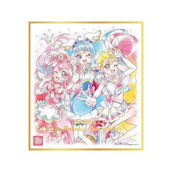 PreCure Shikishi Anniversary Candy Gum ART-20th Special-3 (10 кусочков) Игрушка/Жевание (Серия PreCure)