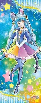 Precure Tapestry Cure Cosmo В1800 x Ш730 мм StarTwinkle в натуральную величину прибл.