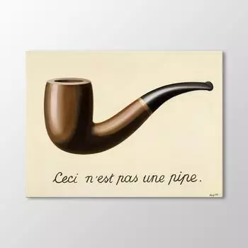 Предательство живописи изображений