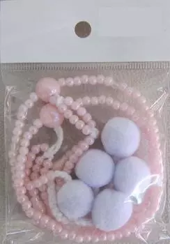 предмет Буддийский алтарь Сока Гаккай четки SGI Чистый розовый Без бренда (для младенцев)