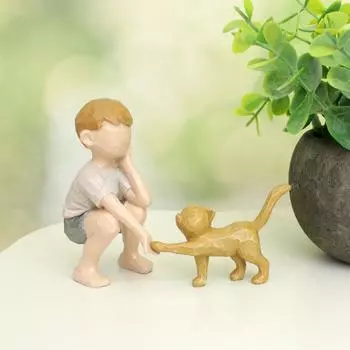 Предметы домашнего декора для мальчиков и кошек спальня гостиная рабочий стол кабинет офис мягкая мебель предметы домашнего декора