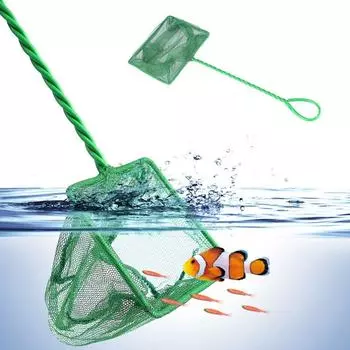 Предметы Инструмент для чистки Ловля креветок Аксессуары для аквариума Аквариумные принадлежности Сетки для ловли рыбы 5inch