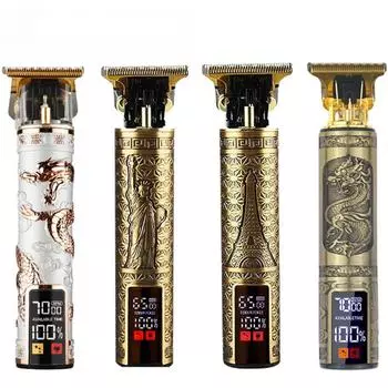 Предназначен для стрижки с цифровым дисплеем, большой экран, кран для стрижки, ЖК-дисплей, электрический артефакт для стрижки волос с нажимом 145 dragon