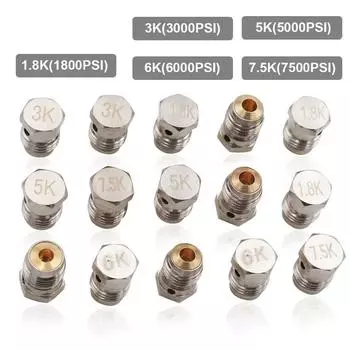 Предохранительный винтовой предохранитель Винтовой предохранительный клапан для предотвращения беспорядков 1800psi