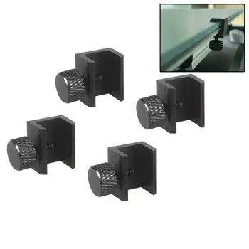 Предотвращает ослабление винтов, 4 шт., регулируемый зажим