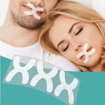 Предотвращение дыхания ртом Антихраповая лента для рта Сон Наклейки для закрытого рта Дети 10 Sheets